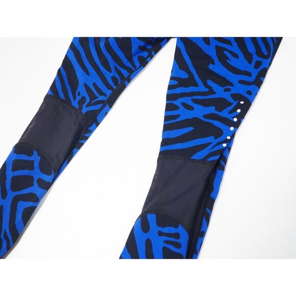 Nike Running Blue Zebra Print Leggings, Size XS - Picture 4 of 13